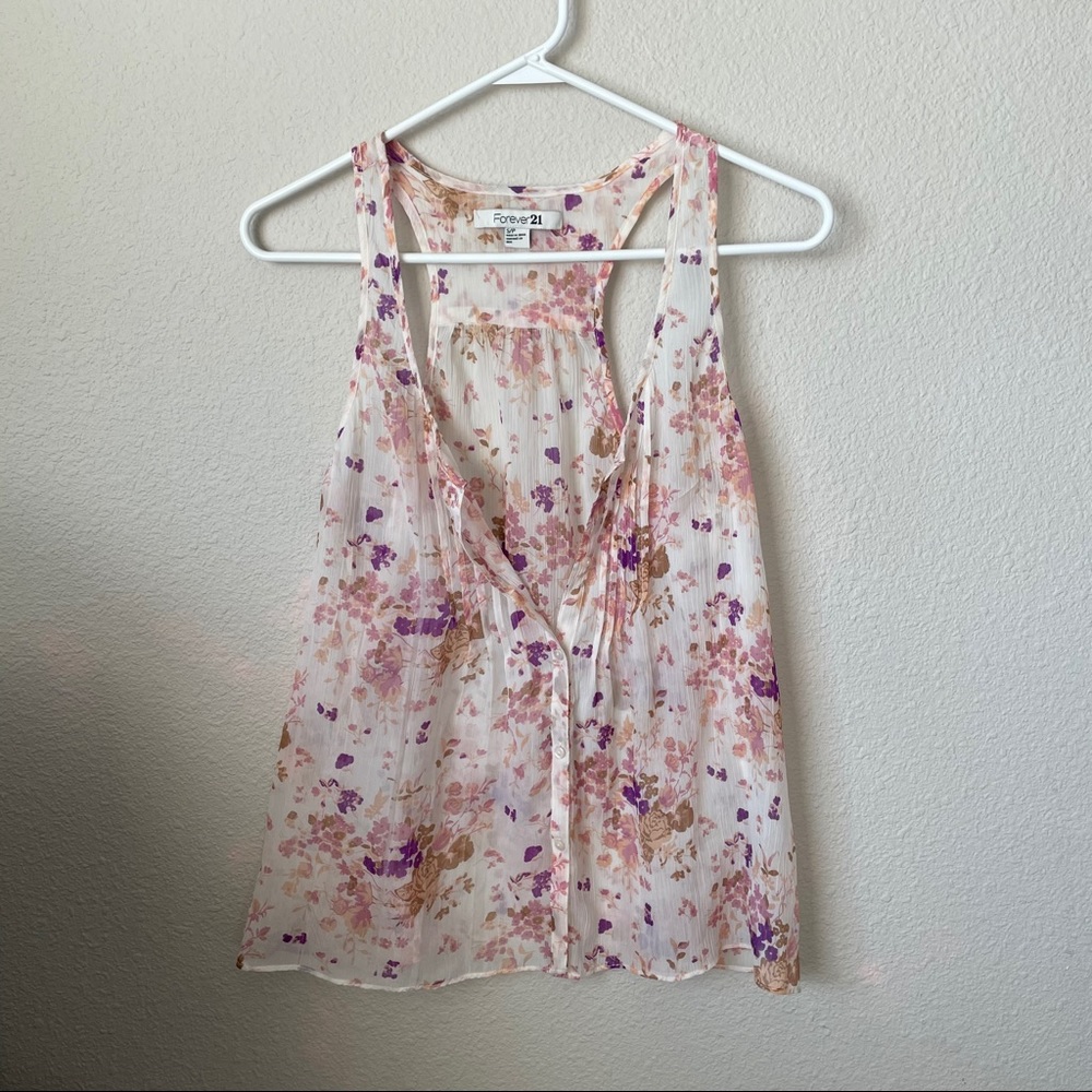 Floral Tank Top